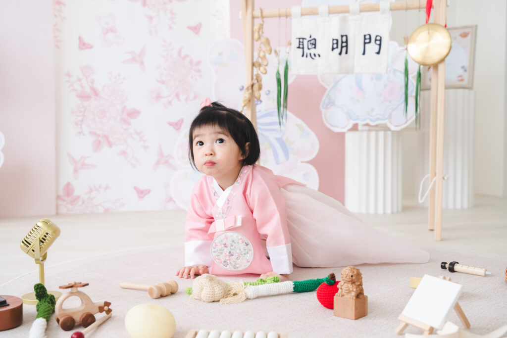 韓服抓周
